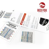 Sada Red Fox Studio RFSQS-24016 evropské registrační značky vol.03 v měřítku 1/24 — obrázek 3
