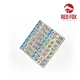 Sada evropských registračních značek Red Fox Studio RFSQS-24017 vol.04 v měřítku 1/24 pro modely aut — obrázek 4