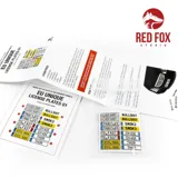 Sada registračních značek Red Fox Studio RFSQS-24019 vol. 01 v evropském formátu, měřítko 1/24 — obrázek 3