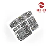 Set 3D přístrojových panelů Red Fox Studio RFSQS-35007 pro CH-47A Chinook v měřítku 1/35 — obrázek 5