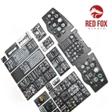 3D přístrojové panely Red Fox Studio Quick Set RFSQS-35008 pro CH-47D Chinook v měřítku 1/35 — obrázek 5