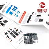 Red Fox Studio RFSQS-35010 Quick Set 3D přístrojové panely CH-47F Chinook v měřítku 1/35 — obrázek 3