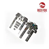 Red Fox Studio Quick Set RFSQS-35014 3D přístrojové panely 1/35 pro AH-64A Apache — obrázek 5