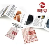 Set čísel a písmen Red Fox Studio 1/35 pro sovětskou obrněnou techniku, Vol.01 — obrázek 4