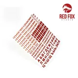 Set čísel a písmen Red Fox Studio 1/35 pro sovětskou obrněnou techniku, Vol.01 — obrázek 6