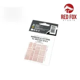 Red Fox Studio RFSQS-35016 čísla a písmena pro britská obrněná vozidla 1/35 — obrázek 3