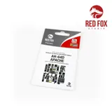 Red Fox Studio Quick Set RFSQS-35024 3D přístrojové panely pro AH-64D Apache v měřítku 1/35