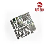 3D přístrojové panely Red Fox Studio Quick Set RFSQS-35025 pro AH-64E Apache v měřítku 1/35 — obrázek 5