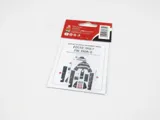 Sada 3D přístrojových panelů Red Fox Studio Quick Set RFSQS-32176 pro Fw 190A-8 v měřítku 1/32