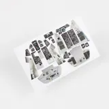 Set 3D panelů kokpitu Red Fox Studio RFSQS-48160 pro F-14A Tomcat 1/48 Italeri — obrázek 4