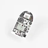 Red Fox Studio Quick Set 3D RFSQS-24022 přístrojové panely Supermarine Spitfire Mk.IXc (Airfix, 1/24)