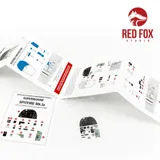 Red Fox Studio Quick Set 3D panely přístrojové desky Spitfire Mk.Ia v měřítku 1/32 pro stavebnici Kotare — obrázek 3