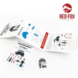 Red Fox Studio RFSQS-32185 Quick Set 3D přístrojové panely pro Bf 109K-4 v měřítku 1/32 — obrázek 3