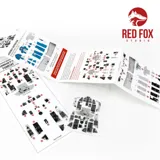Red Fox Studio Quick Set RFSQS-48177 3D panely kokpitu F-14A Tomcat v měřítku 1/48 — obrázek 3