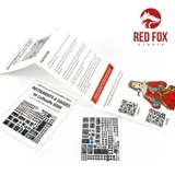 Sada 3D přístrojů a budíků Red Fox Studio Quick Set 3D RFSQS-32186 pro Luftwaffe v měřítku 1/32 — obrázek 3