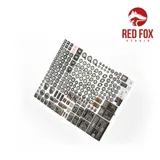 Red Fox Studio Quick Set 3D RFSQS-32187 sada 3D přístrojů a ukazatelů USAF v měřítku 1/32 — obrázek 4