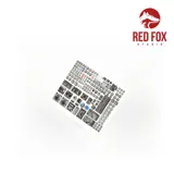 Sada 3D přístrojových panelů Red Fox Studio RFSQS-48181 Luftwaffe WWII v měřítku 1/48 — obrázek 4