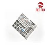 Sada 3D přístrojových panelů Red Fox Studio RFSQS-48181 Luftwaffe WWII v měřítku 1/48 — obrázek 6