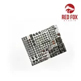 Sada přístrojů a číselníků Red Fox Studio RFSQS-48182 USAF WWII v měřítku 1/48 — obrázek 6