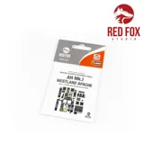 Red Fox Studio Quick Set RFSQS-35041 3D přístrojové panely pro Apache AH Mk.1 v měřítku 1/35