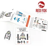 Red Fox Studio Quick Set RFSQS-35042 3D přístrojové panely 1/35 pro Fw 190A-6 s WGr.21 — obrázek 3