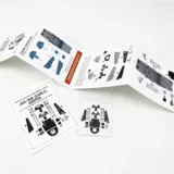 3D přístrojové panely Red Fox Studio Quick Set RFSQS-48187 pro JAS-39A Gripen 1/48 — obrázek 2