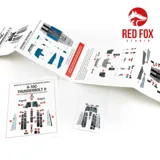 Sada 3D přístrojových panelů Red Fox Studio Quick Set RFSQS-48200 pro A-10C Thunderbolt II 1/48 — obrázek 3