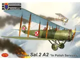 Krabice stavebnice Kovozávody Prostějov 1/72 Salmson Sal.2A2 In Polish Services