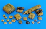 Resinové díly Plus Model 4047 britské batohy 1. světové války v měřítku 1/48