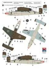 Krabice stavebnice Hobby 2000 H2K32020 Heinkel He 162 A-2 Salamander v měřítku 1/32 — obrázek 4