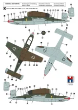 Krabice stavebnice Hobby 2000 H2K32020 Heinkel He 162 A-2 Salamander v měřítku 1/32 — obrázek 5
