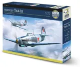 Krabice stavebnice Arma Hobby 70088 Jak-1b v měřítku 1/72 se sovětským stíhacím letounem