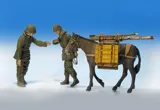 Resinový set Plus Model 323 američtí pěšáci s mulou v měřítku 1/35