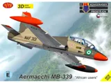 Krabice stavebnice Kovozávody Prostějov KPM0526 Aermacchi MB-339 African users v měřítku 1/72