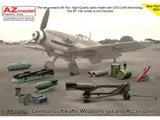 Doplňková sada zbraní Luftwaffe AZ Model AZ7860 v měřítku 1/72