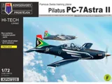 Krabice stavebnice Kovozávody Prostějov KPH7228 Pilatus PC-7 Astra Mk.II v měřítku 1/72