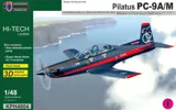 Krabice stavebnice Kovozávody Prostějov KPH4804 Pilatus PC-9A/M Hi-Tech v měřítku 1/48