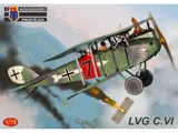 Krabice plastikové stavebnice Kovozávody Prostějov KPM0507 LVG C.VI v měřítku 1/72