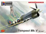 Krabice stavebnice Kovozávody Prostějov 1/72 Hawker Tempest Mk.V At war, KPM0252