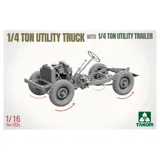 Krabice stavebnice Takom 1026 ¼tunový užitkový vůz s přívěsem v měřítku 1/16 — obrázek 4