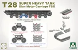 Krabice stavebnice Takom 1/35 T28 Super Heavy Tank (Gun Motor Carriage T95) — obrázek 4