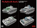 Krabice stavebnice Rye Field Model RFM-5070 Pz.Kpfw. III Ausf. J v měřítku 1/35 — obrázek 2