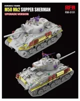 Krabice stavebnice Rye Field Model RFM5151 M50 Mk2 Super Sherman v měřítku 1/35 — obrázek 2