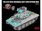 Krabice stavebnice Rye Field Model RFM5142 M551 Sheridan lehký tank v měřítku 1/35 — obrázek 7