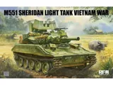Krabice stavebnice Rye Field Model RFM5142 M551 Sheridan lehký tank v měřítku 1/35