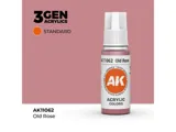 Lahvička akrylové barvy AK Acrylics 3GEN AK11062 starorůžová Old Rose 17 ml