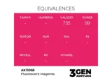 Lahvička akrylové barvy AK Interactive 3GEN AK11068 fluorescenční purpurová 17 ml — obrázek 2