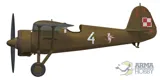 Krabice stavebnice Arma Hobby 40002 PZL P.11c v měřítku 1/48 s obtisky a fotoleptem — obrázek 4