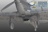 Krabice stavebnice Arma Hobby 70037 Hurricane Mk IIc trop v měřítku 1/72 — obrázek 12