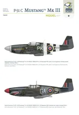 Krabice stavebnice Arma Hobby 70039 P-51C Mustang Mk. III v měřítku 1/72 — obrázek 6